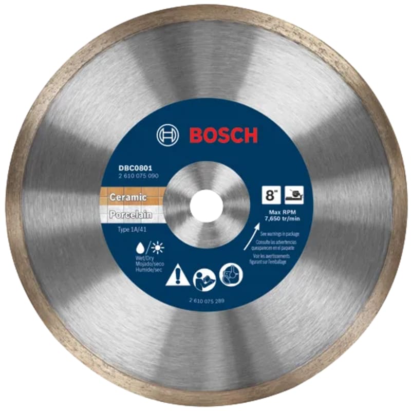 Bosch Standard Continuous Rim Diamond Abrasive Blades