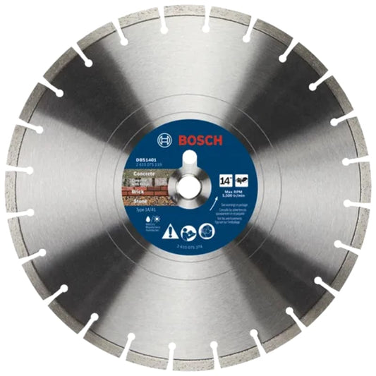 Bosch Segmented Rim V-Groove Diamond Blades