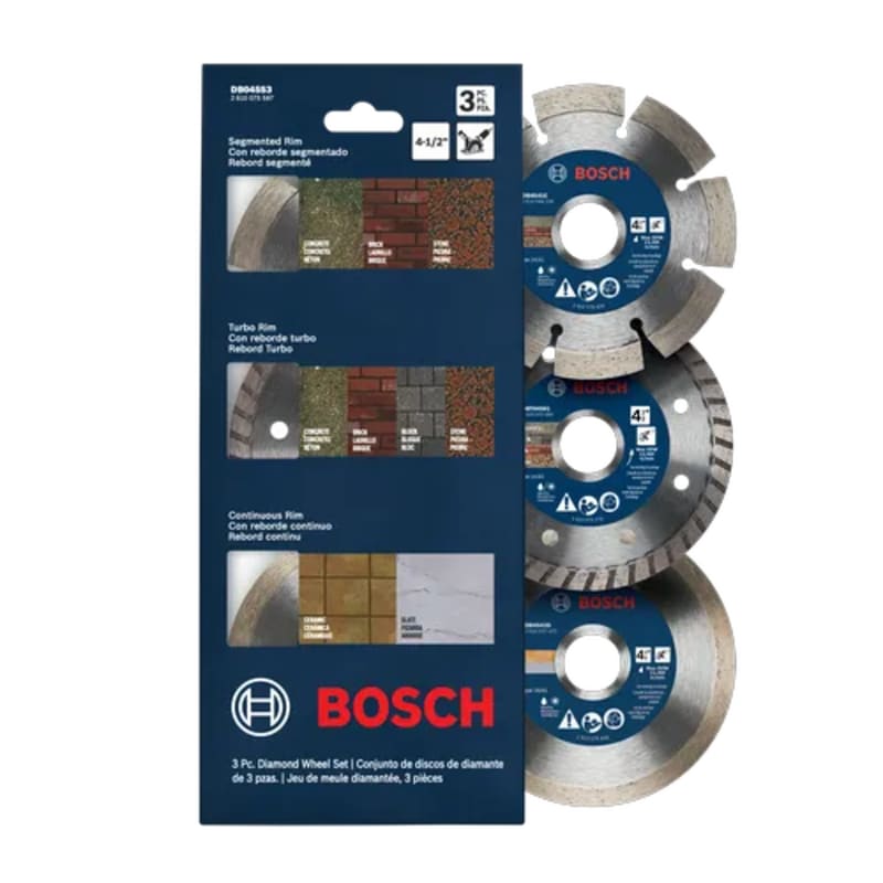Bosch Premium Continuous Rim Diamond Abrasive Blades