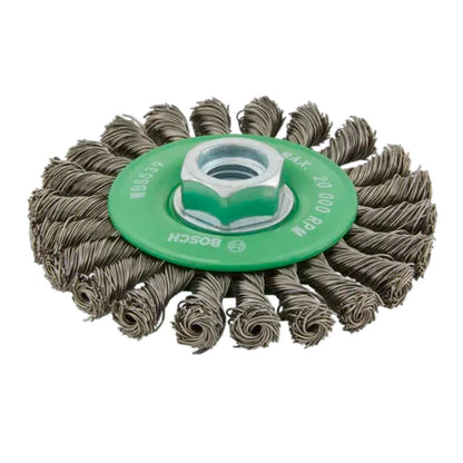 Bosch Stainless Steel Knotted Wire Wheels