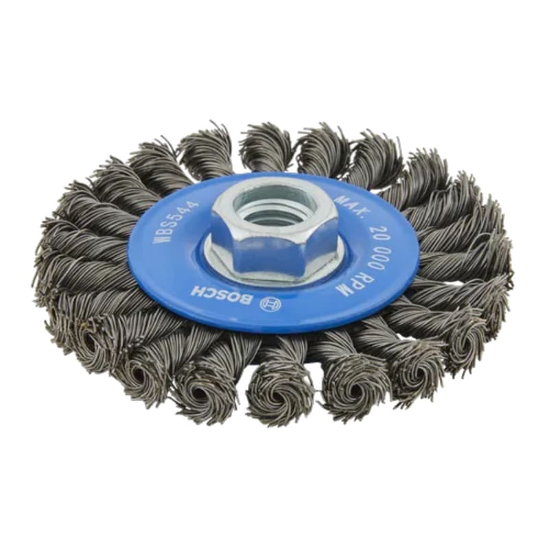 Bosch Carbon Steel Knotted Wire Wheels