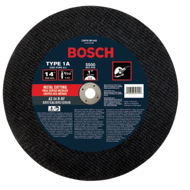 Bosch Cutting Wheels for Portable Saws