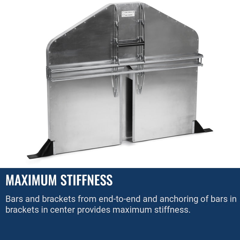 One-piece blade guard Maximum stiffness