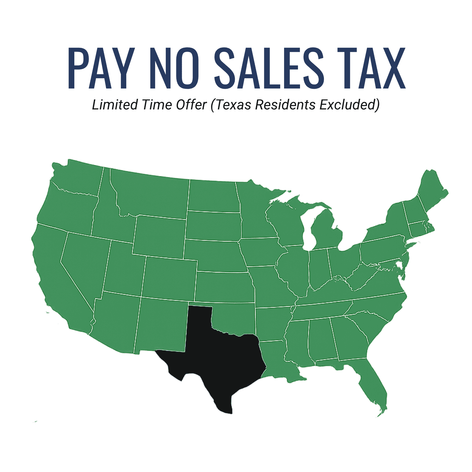 Pay No Sales Tax