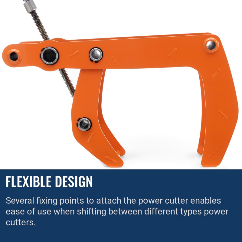 Pipe cutting clamp Flexible design