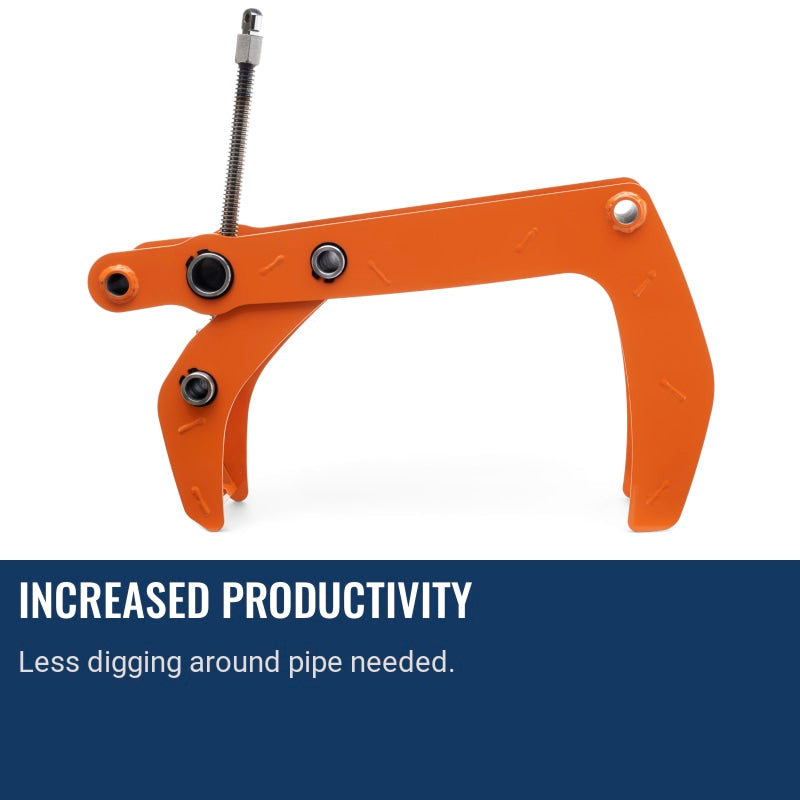 Pipe cutting clamp Increased productivity