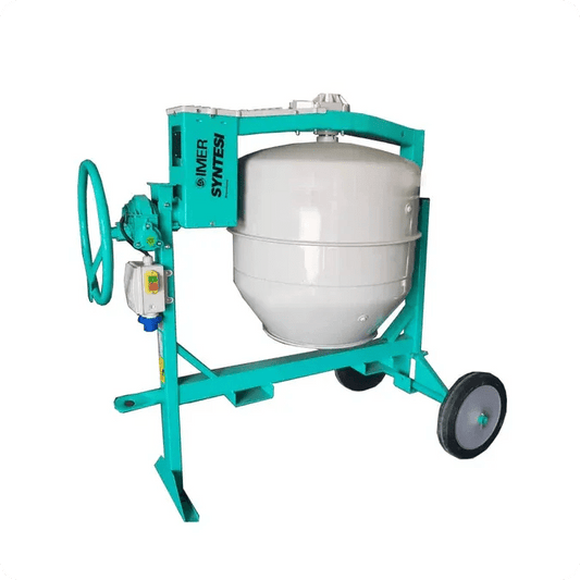 Imer Concrete Mixer - Multi-Mix 350 - 12 ft³ Steel Drum - Electric 2 HP