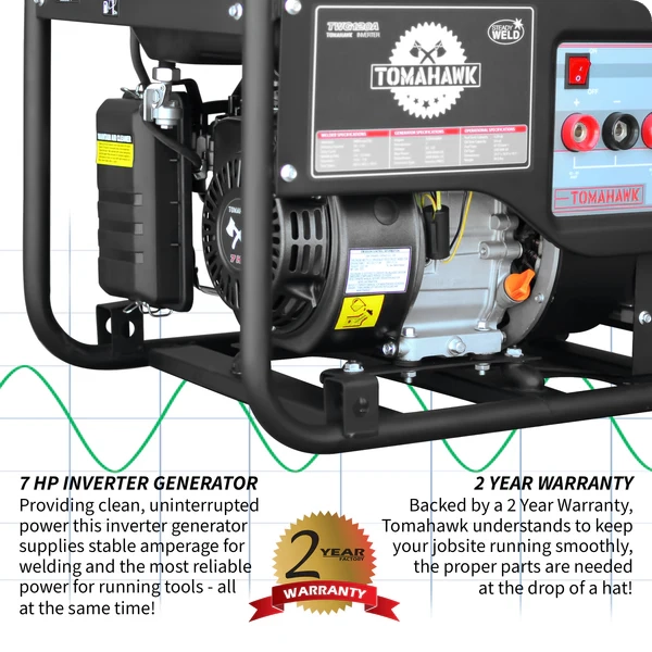 Welder Generator - Inverter - 120 Amps - 2,200 Watts