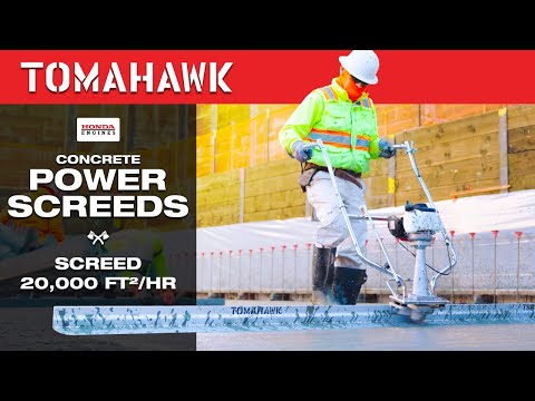 Tomahawk PRO Series Honda Concrete Power Screed - TVSA-H