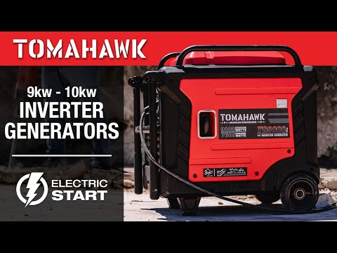10,000 Watt Inverter Generator Electric Start Super Quiet Portable Gas Power Professional Use