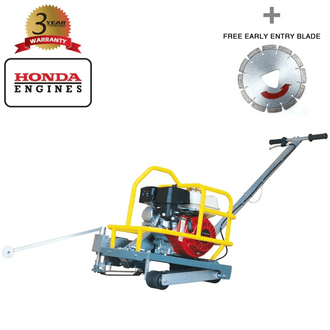 Soft Cut Concrete Saw - 3.5 HP - 1 3/16" Cut - 6" Blade