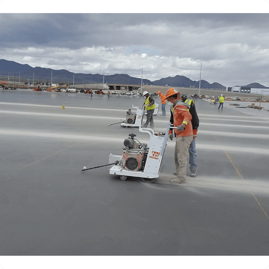 Soft Cut Concrete Saw - Core Cut - Gas - 3.625" Cut, 14" Blade