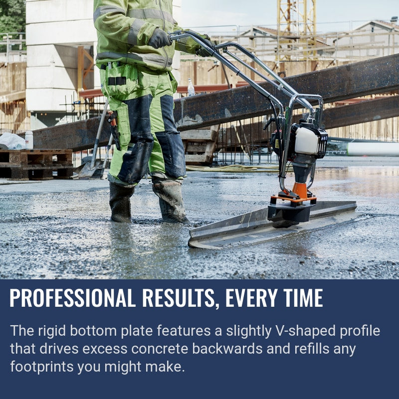 Screed blades Professional results, every time