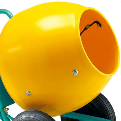 Imer Wheelman II cement mixer ideal for home or jobsite use