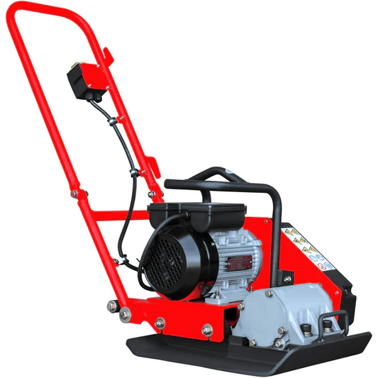 2 HP electric plate compactor front view
