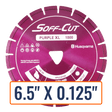 Soff cut blades from Husqvarna ELITE SOFF-CUT XL 1000 Series, designed to cut through ultra-hard materials efficiently.