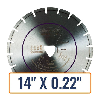 Soft Cut Concrete - Husqvarna Flx 1000 Series Purple