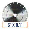 6 In Soff-Cut Early Entry Diamond Blade - Husqvarna FLX Series
