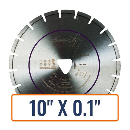 Soft Cut Concrete - Husqvarna Flx 1000 Series Purple