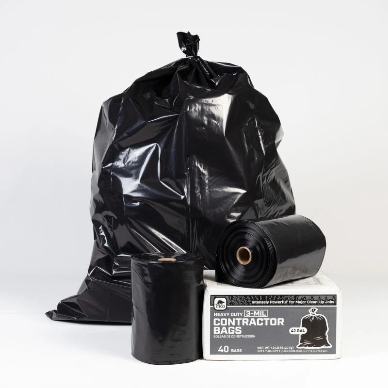 Stego Contractor Bags 2 Rolls X 20 Trash Intensely Powerful™