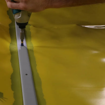 Stego Term Bar 42" X 1.125" Concrete Barrier Securing Flexible Design With Pre-drilled Holes - Sealing Wrap Mastic And