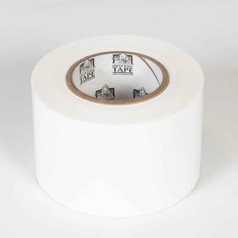 Stegocrawl Crawl Space Seam Tape 3.75" X 180' Low-permeance Design - Horizontal View