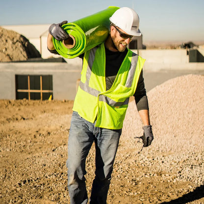 Stegohome 10 Mil Vapor Barrier - Green 12' X 50' Foundation Superior Moisture Protection - Wrap Installation