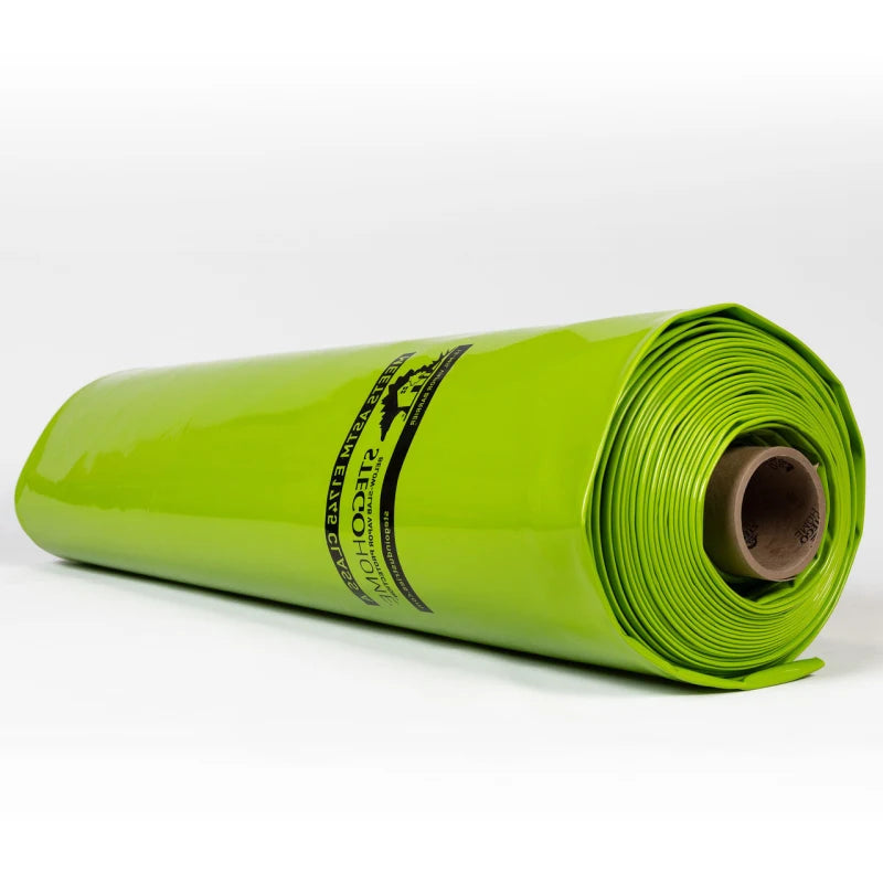 Stegohome 10 Mil Vapor Barrier - Green 12' X 50' Foundation Superior Moisture Protection