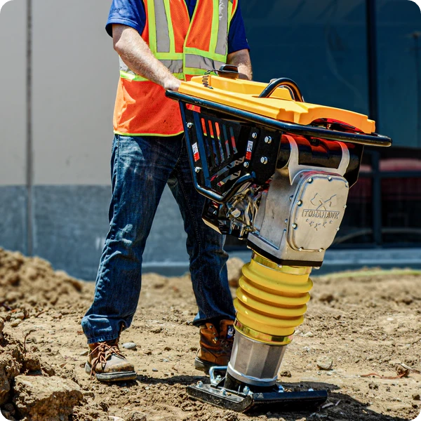 Tamping Rammer - Gas - Honda GXR120 - 3.6HP - TR68H