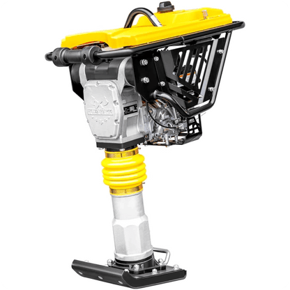 Vibratory rammer tamper with Honda GX100 front view
