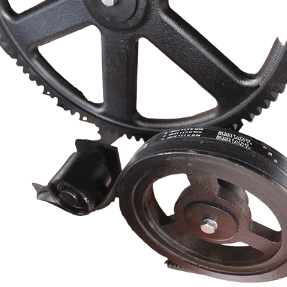 Brave Mortar Mixer with gas-powered cement mixer, 8 cubic foot drum, Honda GX240 engine, safety features, and easy-pour handl