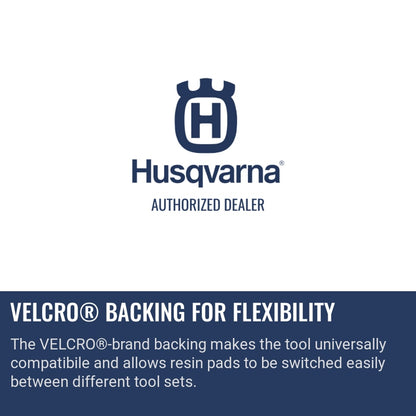 VELCRO® backing for flexibility