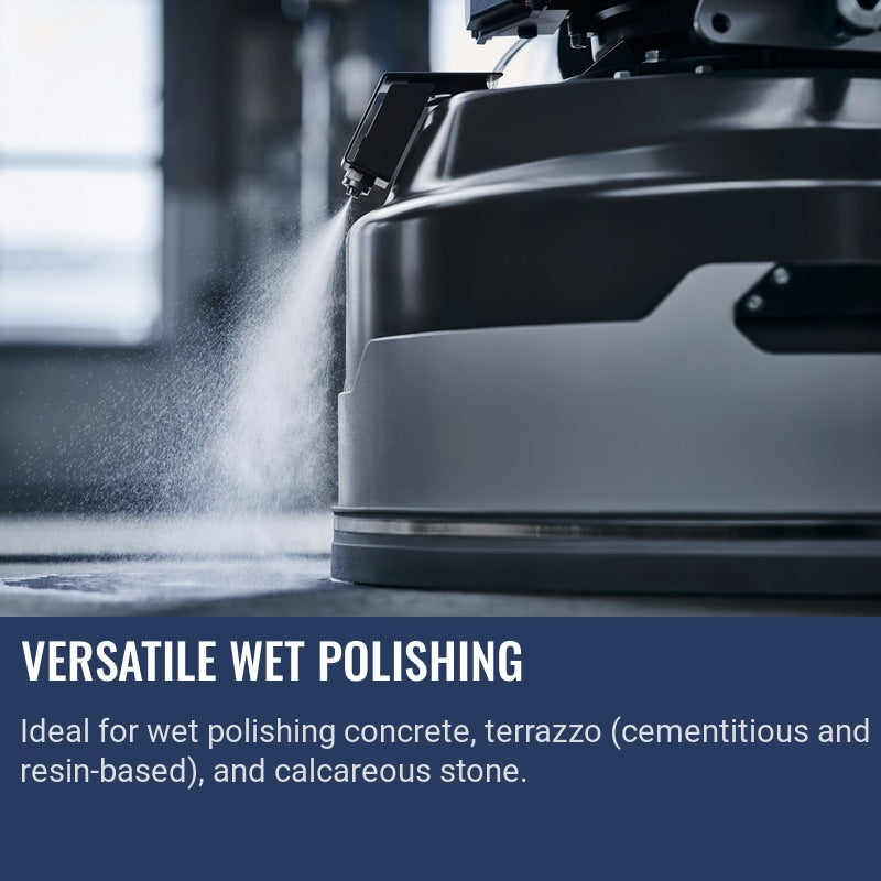 Versatile wet polishing