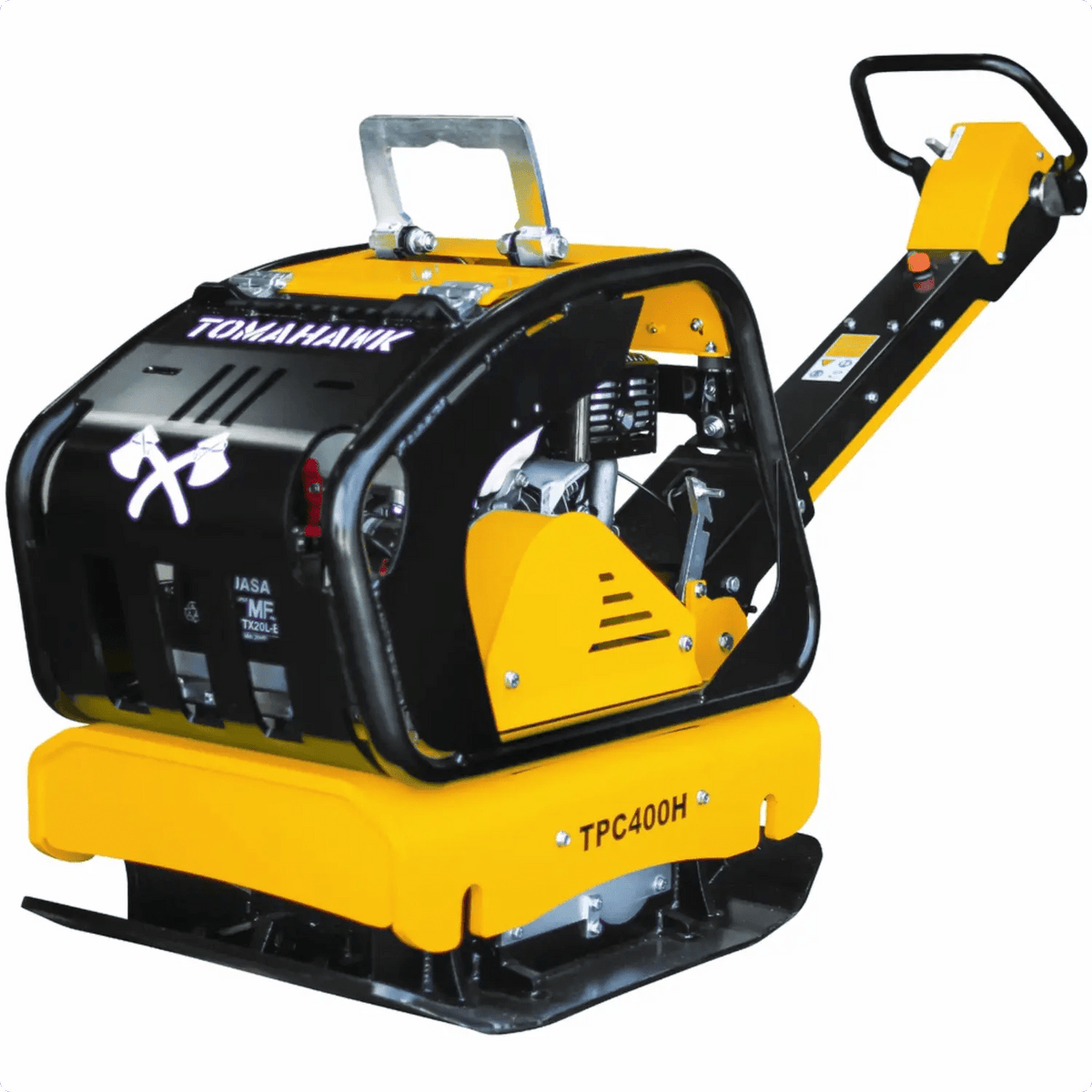 Compactor Top View Heavy-Duty Vibratory Plate Compactor with Maximum Force – Concrete ...