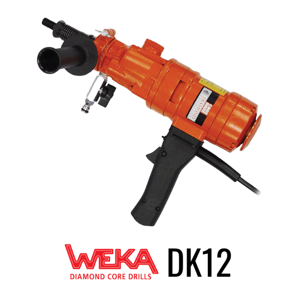 WEKA DK12 Core Drill, Hand-Held, Wet Drilling — Concrete Tools Direct