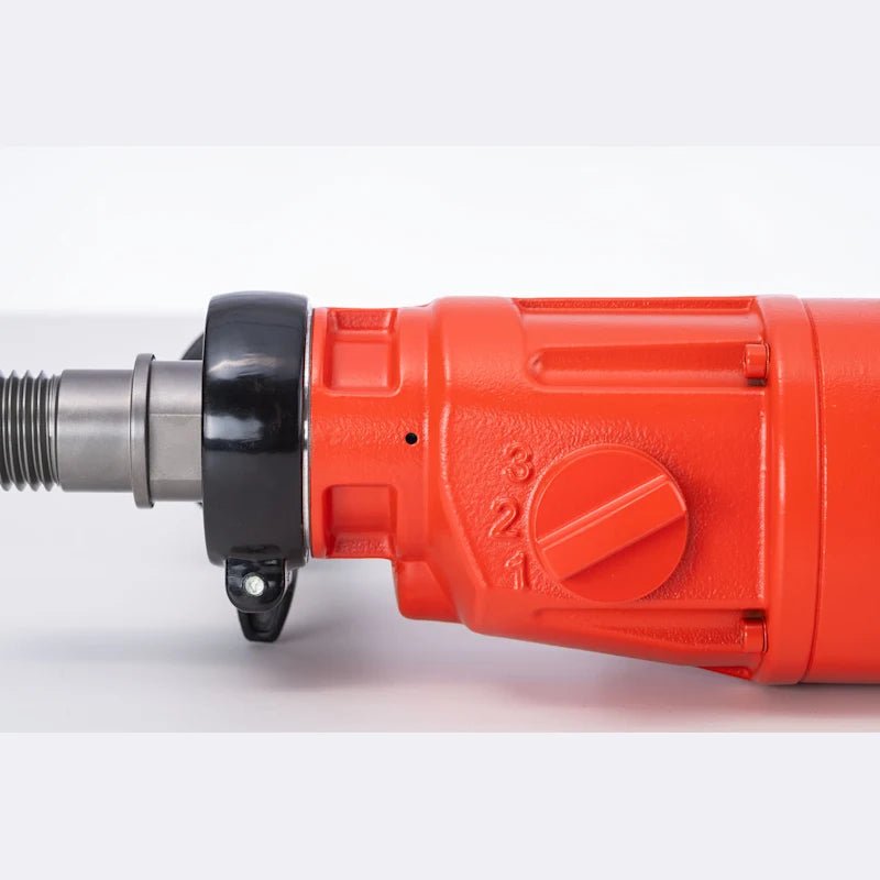 Powerful Weka DK16 Diamond Core Drill, 2000W, .79-6.3" drilling, 3-speed gearbox, durable metal housing, Intellitronics tech.