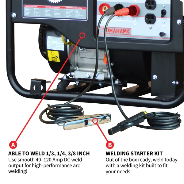 Welder Generator - Inverter - 120 Amps - 2,200 Watts