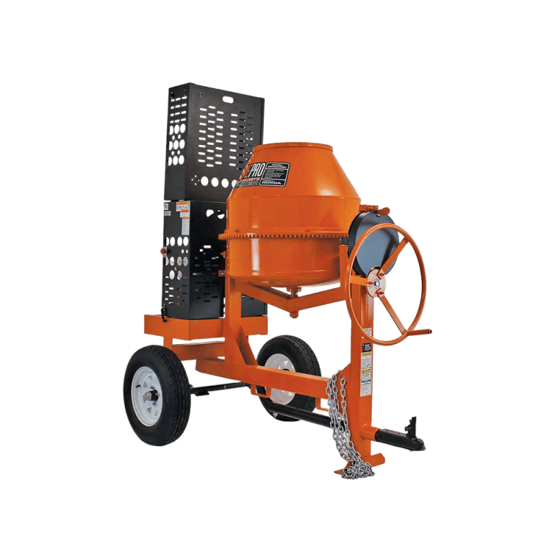 Brave 9 Cu Ft Gasoline Cement Mixer with Honda GX270 engine