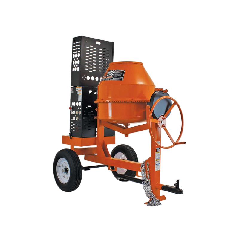 Brave 9 Cu Ft Gasoline Cement Mixer with Honda GX270 engine