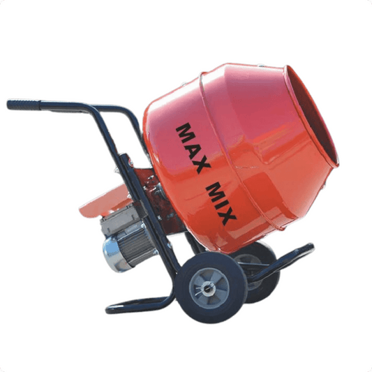 3 Cu Ft Concrete Mixer | MAX MIX |  1/3HP Baldor Electric Motor